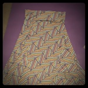 Lularoe silk skirt